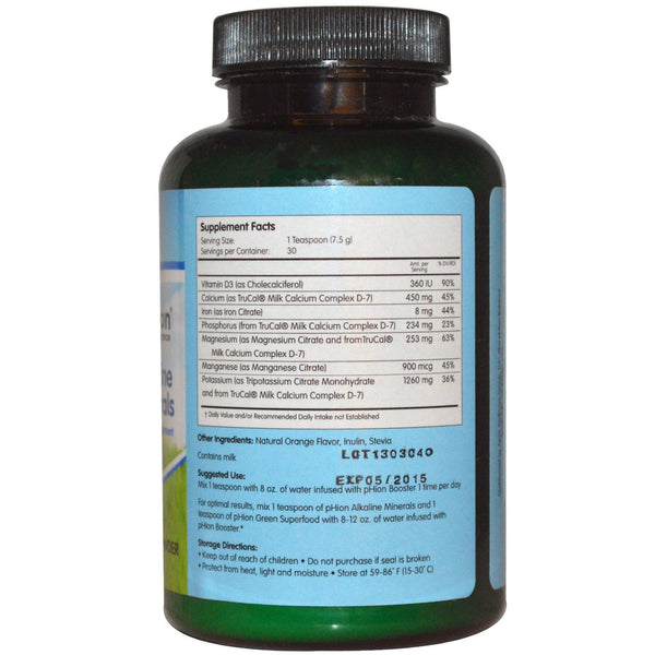 pHion Balance, Alkaline Minerals Powder, 7.94 oz (225 g) - The Supplement Shop
