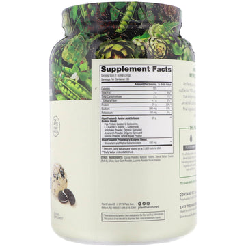 PlantFusion, Complete Protein, Cookies and Cream, 2 lb (900 g)