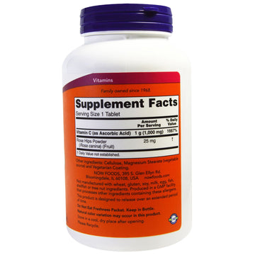 NOW Foods, C-1000, 250 Tablets