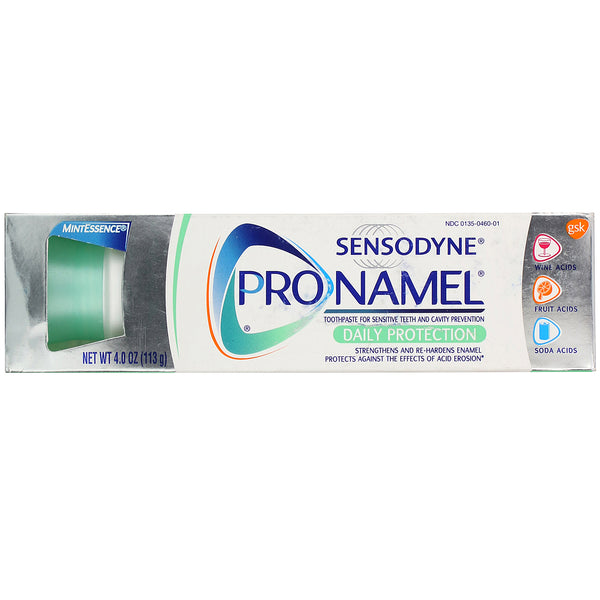 Sensodyne, ProNamel, Daily Protection Toothpaste, MintEssence, 4.0 oz (113 g) - The Supplement Shop