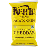 Kettle Foods, Potato Chips, New York Cheddar, 5 oz (142 g) - The Supplement Shop