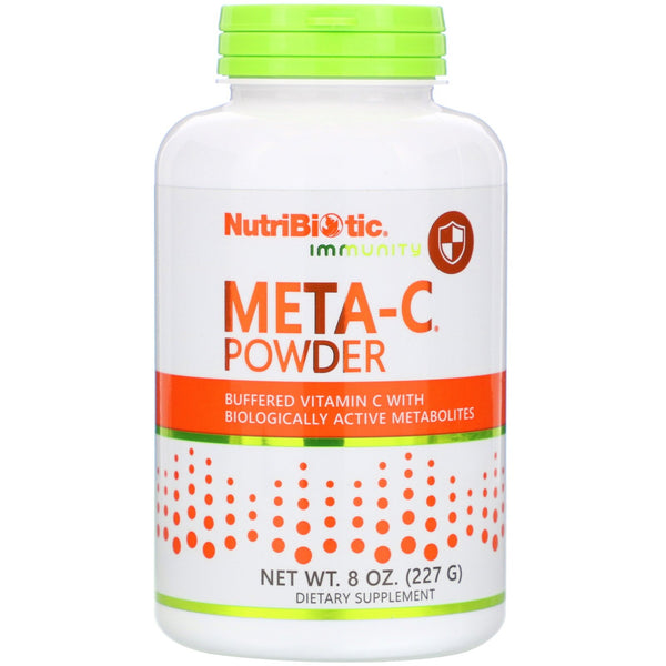 NutriBiotic, Immunity, Meta-C Powder, 8 oz (227 g) - The Supplement Shop