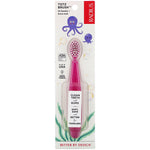 RADIUS, Totz Toothbrush, 18 + Months, Extra Soft, Pink Sparkle, 1 Toothbrush - The Supplement Shop
