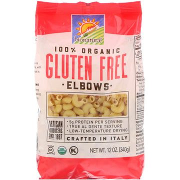 Bionaturae, 100% Organic Gluten Free Elbows, 12 oz (340 g)