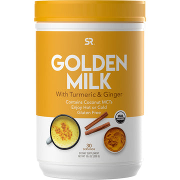 Sports Research, Golden Milk with Turmeric & Ginger, 10.6 oz (300 g)