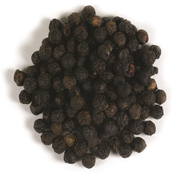 Frontier Natural Products, Organic Whole Black Peppercorns, 16 oz (453 g) - The Supplement Shop