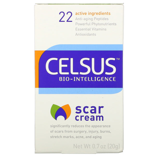 Celsus Bio-Intelligence, Scar Cream, 0.7 oz (20 g) - The Supplement Shop