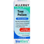 NatraBio, BioAllers, Allergy Treatment , Tree Pollen, 1 fl oz (30 ml) - The Supplement Shop