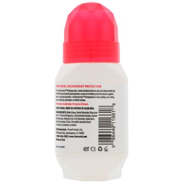 CRYSTAL, Mineral-Enriched Deodorant Roll-On, Pomegranate, 2.25 fl oz (66 ml)