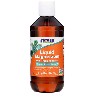 Now Foods, Liquid Magnesium with Trace Minerals, 8 fl oz (237 ml)