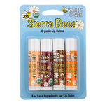 Sierra Bees, Organic Lip Balm Variety Pack, 4 Pack, .15 oz (4.25 g) Each - The Supplement Shop