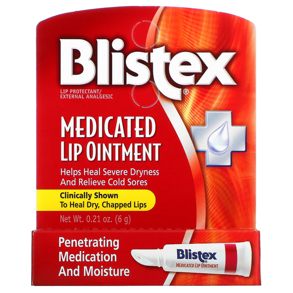 Blistex, Medicated Lip Ointment, .21 oz (6 g) - The Supplement Shop