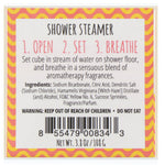 Fizz & Bubble, Shower Steamer, Orange Mimosa, 3.8 oz (108 g) - The Supplement Shop
