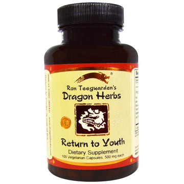 Dragon Herbs, Return to Youth, 100 Vegetarian Capsules