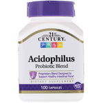 21st Century, Acidophilus Probiotic Blend, 100 Capsules - The Supplement Shop