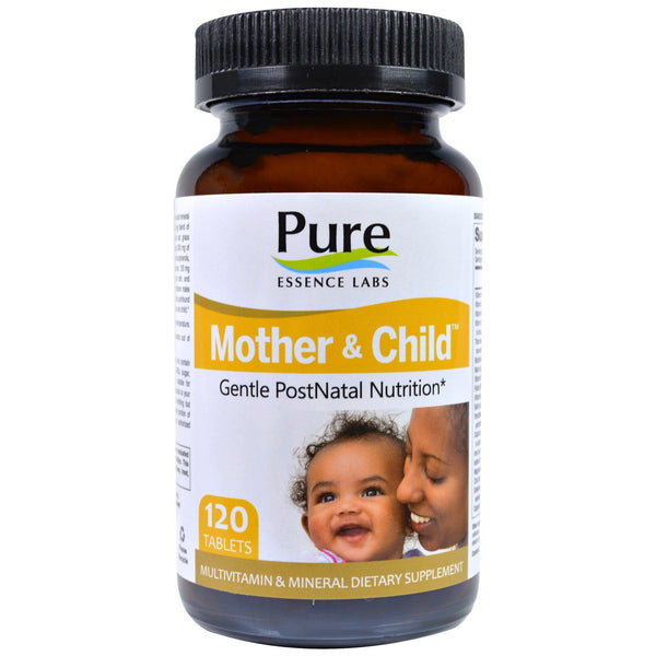 Pure Essence, Mother & Child, Gentle PostNatal Formula, 120 Tablets - The Supplement Shop