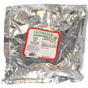 Frontier Natural Products, Organic Powdered Psyllium Husk, 16 oz (453 g)