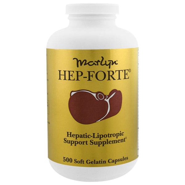 Naturally Vitamins, Marlyn, Hep-Forte, 500 Soft Gelatin Capsules - The Supplement Shop