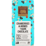 Endangered Species Chocolate, Cranberries, Almonds + Dark Chocolate, 72% Cocoa, 3 oz (85 g) - The Supplement Shop