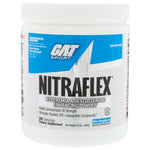 GAT, NITRAFLEX, Blue Raspberry, 10.6 oz (300 g) - The Supplement Shop