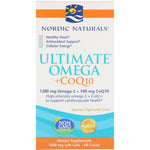 Nordic Naturals, Ultimate Omega + CoQ10, 1000 mg, 60 Soft Gels