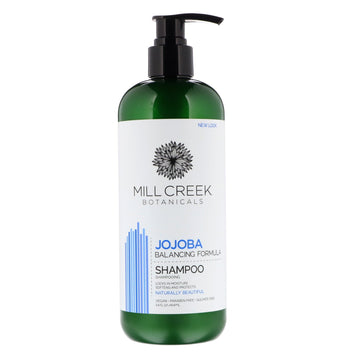 Mill Creek Botanicals, Jojoba Shampoo, Balancing Formula, 14 fl oz (414 ml)