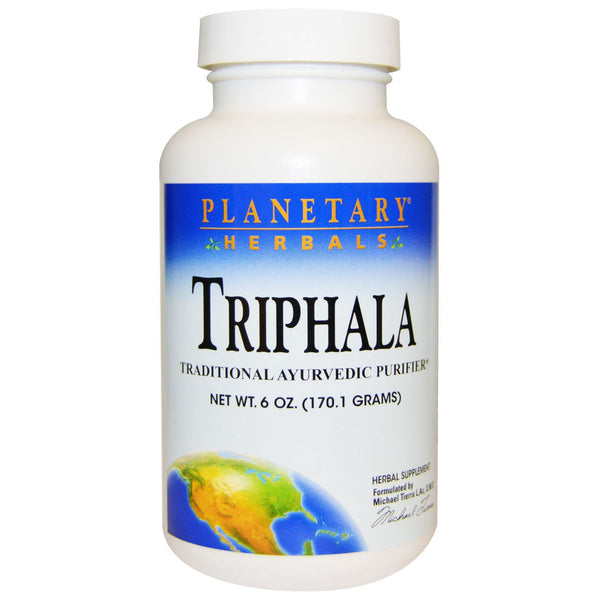 Planetary Herbals, Triphala, Powder, 6 oz (170.1 g) - The Supplement Shop