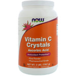 Now Foods, Vitamin C Crystals, 3 lbs (1361 g) - The Supplement Shop