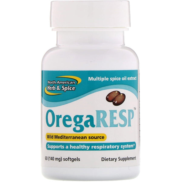 North American Herb & Spice, OregaResp, 140 mg, 60 Softgels - The Supplement Shop