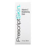 PrescriptSkin, Vitamin C Brightening Elixir, Enhanced Brightening Dry Oil Serum, 1 fl oz (30 ml) - The Supplement Shop