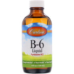 Carlson Labs, B-6 Liquid, 4 fl oz (120 ml) - The Supplement Shop