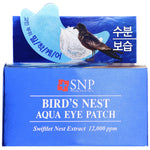 SNP, Bird's Nest Aqua Eye Patch, 60 Patches - The Supplement Shop