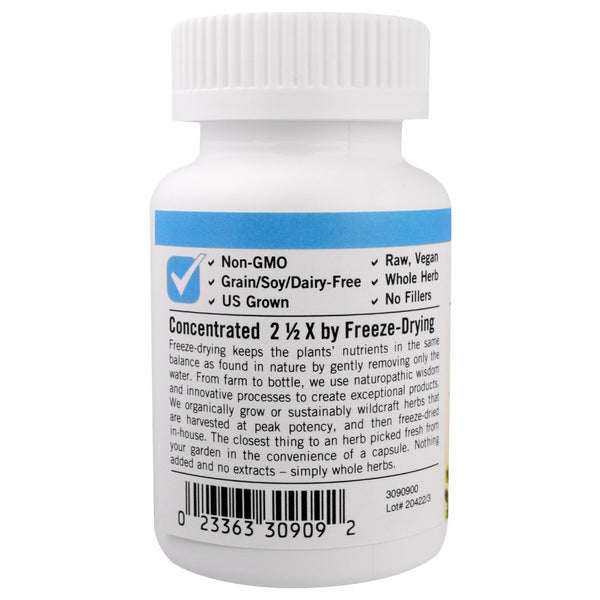 Eclectic Institute, Raw Fresh Freeze-Dried, Hawthorn, 500 mg, 90 Non-GMO Veg Caps - The Supplement Shop