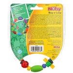 Nuby, Bug-a-Loop Teether, 3 +m, 1 Teether - The Supplement Shop