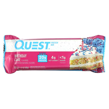 Quest Nutrition, Protein Bar, Birthday Cake, 60 g
