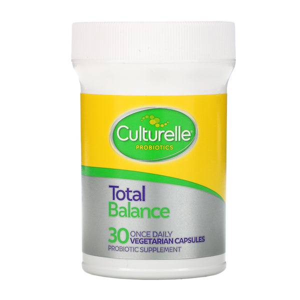 Culturelle, Probiotics, Total Balance, 11 Billion CFU, 30 Vegetarian Capsules - The Supplement Shop