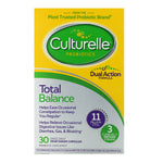 Culturelle, Probiotics, Total Balance, 11 Billion CFU, 30 Vegetarian Capsules - The Supplement Shop
