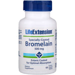 Life Extension, Specially-Coated Bromelain, 500 mg, 60 Enteric Coated Tablets - The Supplement Shop
