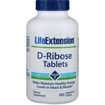 Life Extension, D-Ribose Tablets, 100 Vegetarian Tablets - The Supplement Shop