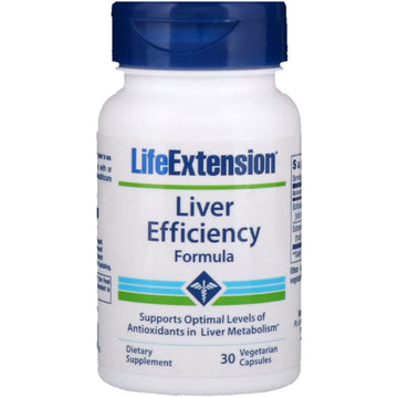 Life Extension, Liver Efficiency Formula, 30 Vegetarian Capsules