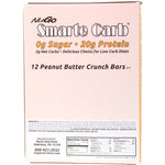 NuGo Nutrition, Smarte Carb, Peanut Butter Crunch Bars, 12 Bars, 1.76 oz (50 g) Each - The Supplement Shop