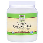 Now Foods, Real Food, Organic Virgin Coconut Oil, 54 fl oz (1.6 L) - The Supplement Shop