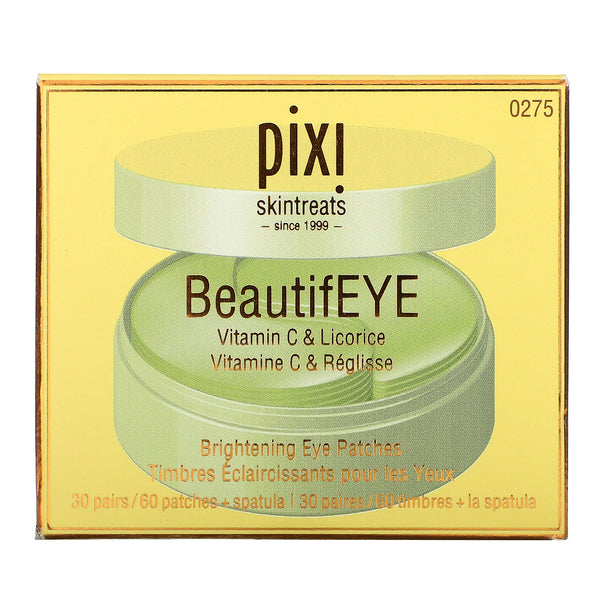 Pixi Beauty, BeautifEYE, Brightening Eye Patches, 30 Pairs - The Supplement Shop