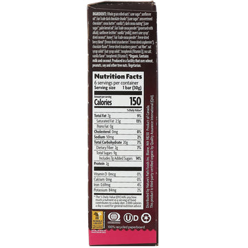 Nature's Path, Love Crunch, Premium Organic Granola Bars, Dark Chocolate & Red Berries, 6 Bars, 1.06 oz (30 g) Each