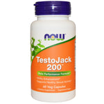 Now Foods, TestoJack 200, 60 Veg Capsules - The Supplement Shop