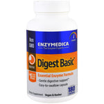 Enzymedica, Digest Basic, Essential Enzyme Formula, 180 Capsules - The Supplement Shop
