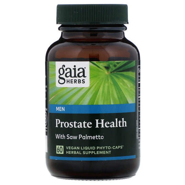 Gaia Herbs, Prostate Health, 60 Vegan Liquid Phyto-Caps - The Supplement Shop