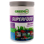 Greens Plus, Organics Superfood, Wild Berry, 8.46 oz (240 g) - The Supplement Shop