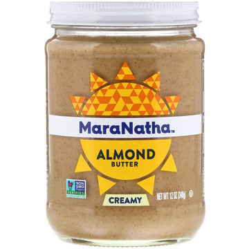 MaraNatha, Almond Butter, Creamy, 12 oz (340 g)