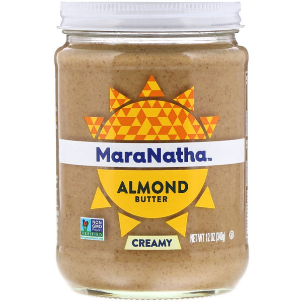 MaraNatha, Almond Butter, Creamy, 12 oz (340 g) - The Supplement Shop